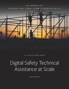 Cover of Digital Safety Technical Assistance at Scale