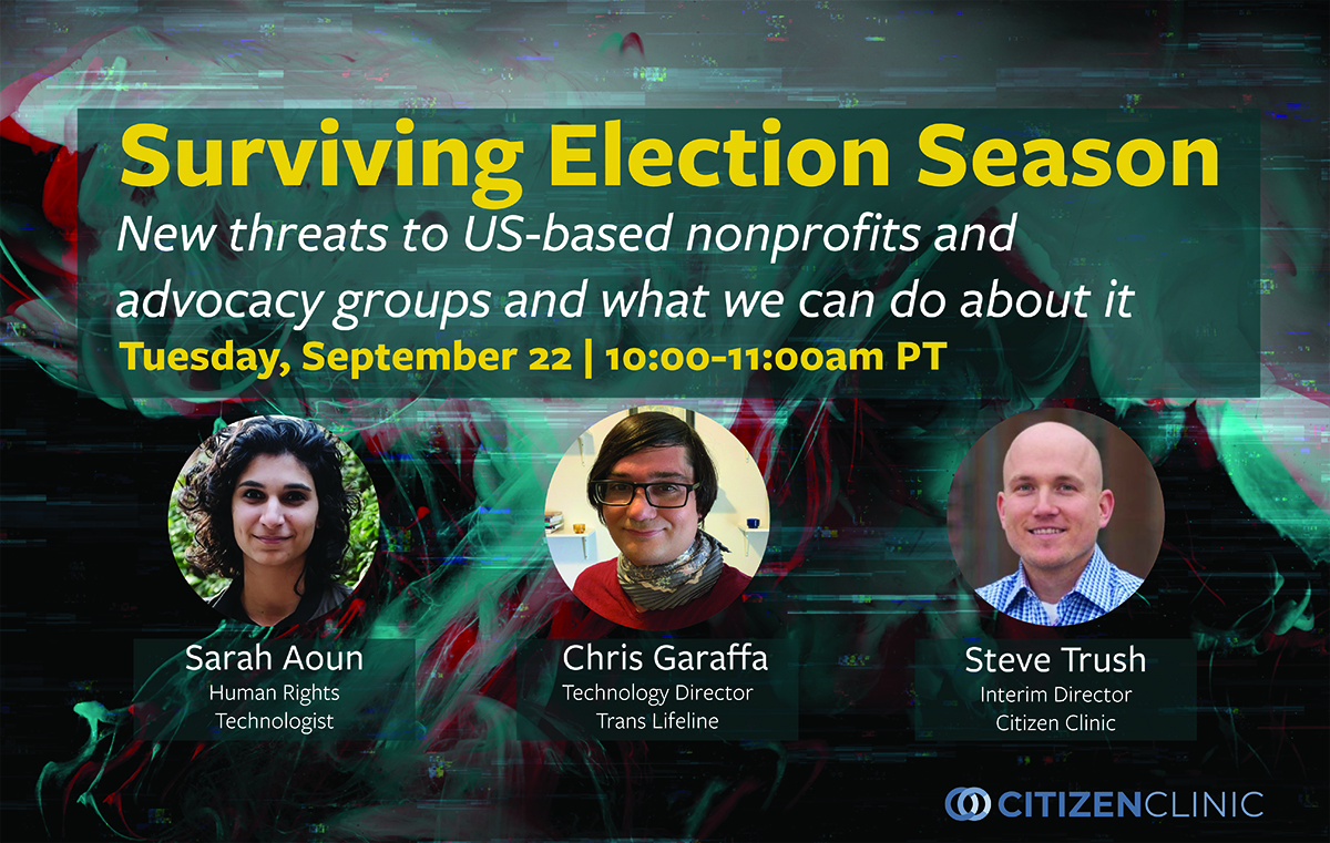 VIDEO Citizen Clinic Panel On Surviving Election Season CLTC UC Berkeley Center For Long