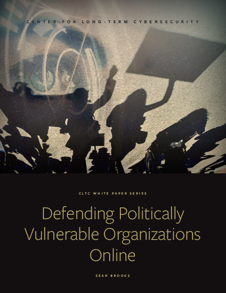 "Defending Politically Vulnerable Organizations Online" Report