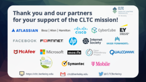 slide showing CLTC supporters