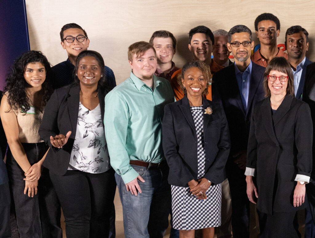 a group of students and leaders from cybersecurity clinics