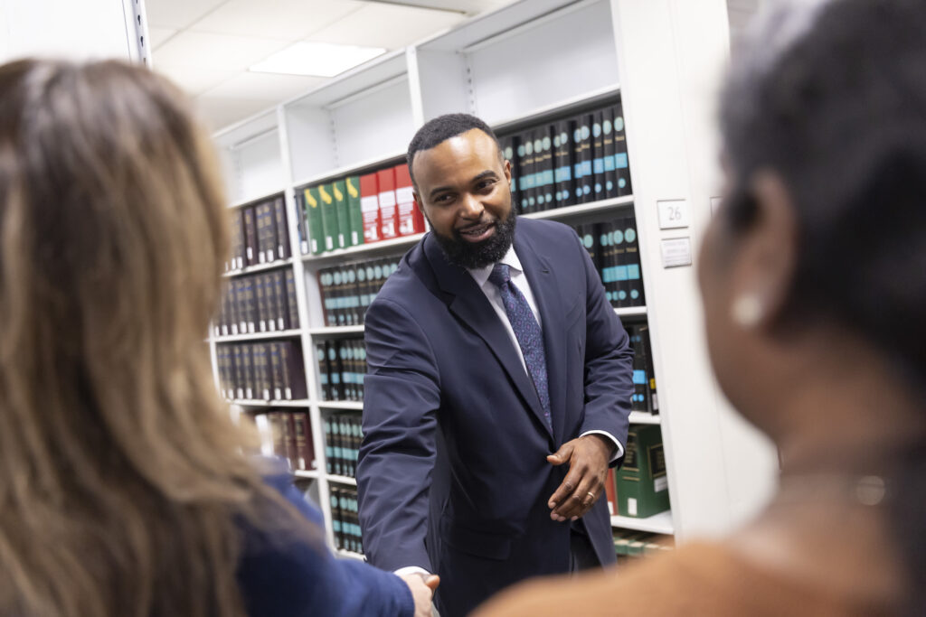 A photo of Rey LaChaux, Digital Equity Manager in the San Francisco Mayor's Office of Housing and Community Development.