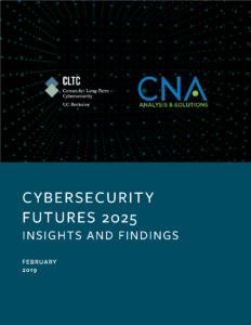 cover of cybersecurity futures 2025 report